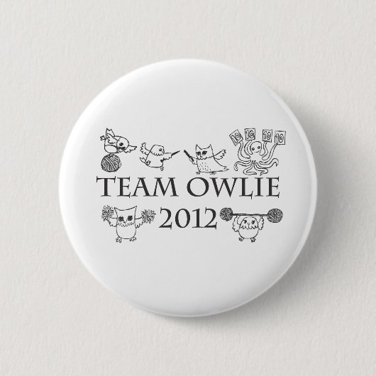 Badge Rond 5 Cm Team-owlie-2012 (Devant)