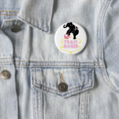 Badge Rond 5 Cm teamrosie_layout (En situation)