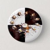 Badge Rond 5 Cm Teapot (Devant)