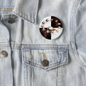 Badge Rond 5 Cm Teapot (En situation)