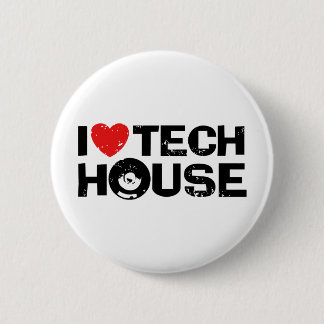 Badge Rond 5 Cm Tech House