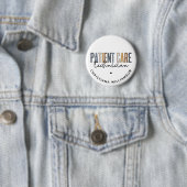 Badge Rond 5 Cm Technicien en soins aux patients sur mesure Cadeau (En situation)