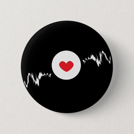 Badge Rond 5 Cm Techno drogué (Devant)