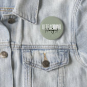 Badge Rond 5 Cm Technologue d'Ultrasound | Cadeaux techniques ultr (En situation)