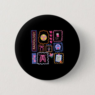Badge Rond 5 Cm Technologue Xray Tech Technologiste radiologique