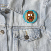 Badge Rond 5 Cm Teckel (En situation)
