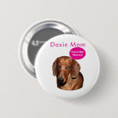 Badge Rond 5 Cm Teckel - conceptions astucieuses originales de (Devant & derrière)