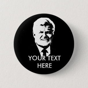Badge Rond 5 Cm Ted Kennedy