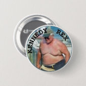 Badge Rond 5 Cm Tedosaurus (Devant & derrière)