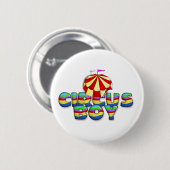 Badge Rond 5 Cm TEE Circus Boy (Devant & derrière)