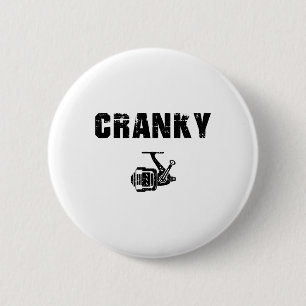 Badge Rond 5 Cm Tee drôle de pêche pour hommes