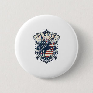 Badge Rond 5 Cm Tee shirt graphique vectoriel de maman de ranch de