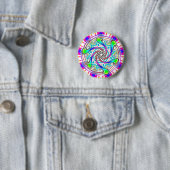 Badge Rond 5 Cm Teinture à vis (modifier le texte) (En situation)
