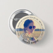 Badge Rond 5 Cm Téléchargez votre bouton photo (Devant & derrière)