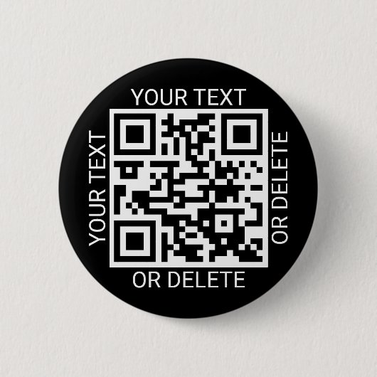 Badge Rond 5 Cm Téléchargez votre QR Code Modern Website ou applic (Devant)