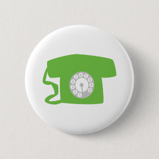 Badge Rond 5 Cm téléphone scolaire - téléphone