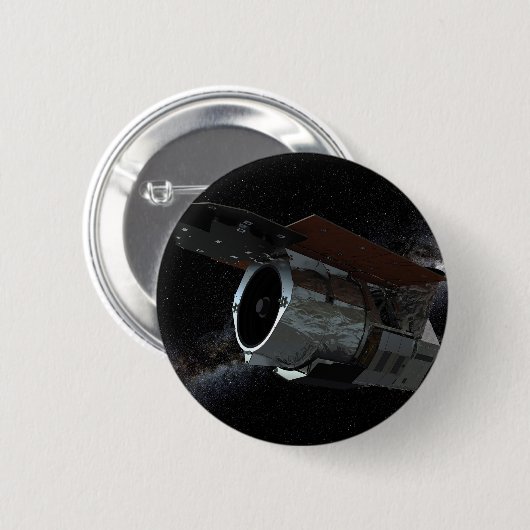 Badge Rond 5 Cm Télescope d'étude infrarouge à large champ (Devant & derrière)
