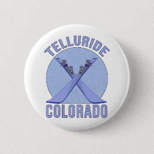 Badge Rond 5 Cm Telluride, Colorado