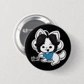 Badge Rond 5 Cm Temmy (Devant & derrière)