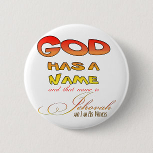 Badge Rond 5 Cm Témoin de Jéhovah