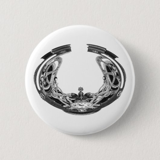 Badge Rond 5 Cm Temps absolu (Devant)