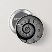 Badge Rond 5 Cm Temps en spirale (Devant & derrière)