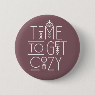 Badge Rond 5 Cm Temps moderne pour obtenir un design confortable