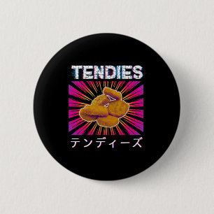 Badge Rond 5 Cm Tendies Vaporwave Poulet Anime 80 Tenders Japon