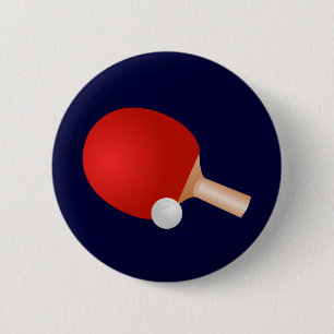 Badge Rond 5 Cm Tennis De Table