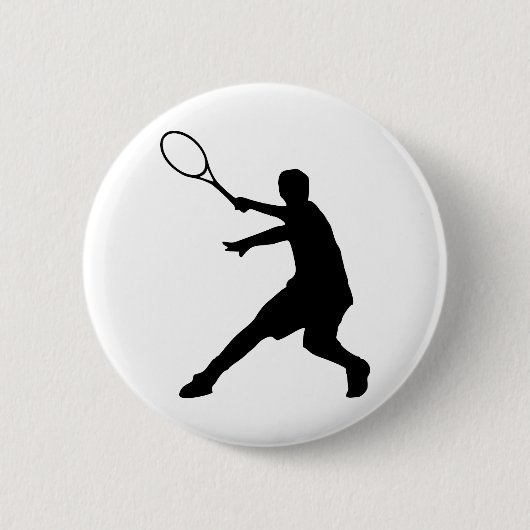 Badge Rond 5 Cm Tennis personnalisé (Devant)