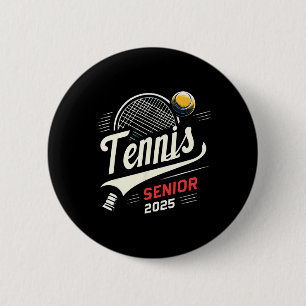 Badge Rond 5 Cm Tennis Senior 2025 Graduation Cl De 2025 Graduate