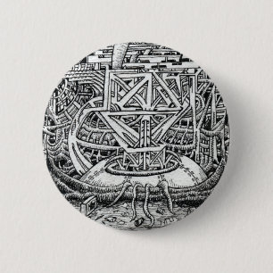 Badge Rond 5 Cm Tentacle Tank de Brian Benson