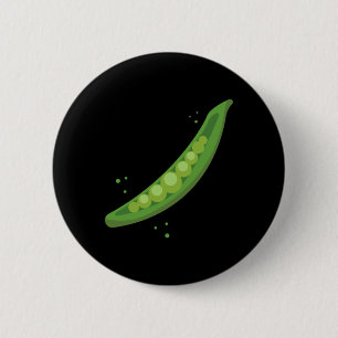 Badge Rond 5 Cm Tenue de couple pour hommes en gousse de pois Drôl