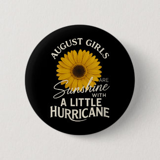 Badge Rond 5 Cm Tenue de filles de douche féminine août Horoscope