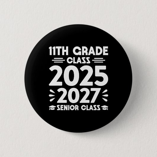 Badge Rond 5 Cm Terminale de 2025 Future Terminale de 2027 11e ann (Devant)