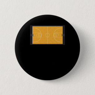 Badge Rond 5 Cm terrain de basket-ball