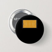 Badge Rond 5 Cm terrain de basket-ball (Devant & derrière)
