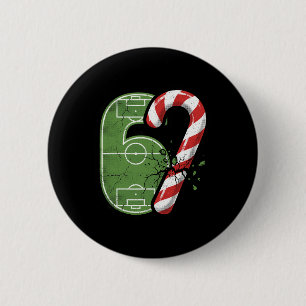 Badge Rond 5 Cm Terrain de football à la canne à sucre 67 cassé No