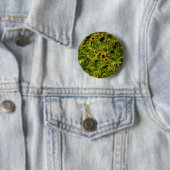 Badge Rond 5 Cm Terrain de tournesol (En situation)