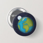 Badge Rond 5 Cm Terre (Devant & derrière)