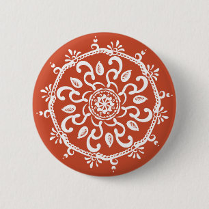 Badge Rond 5 Cm Terre cuite