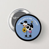 Badge Rond 5 Cm Terre de lait et de miel (Devant & derrière)