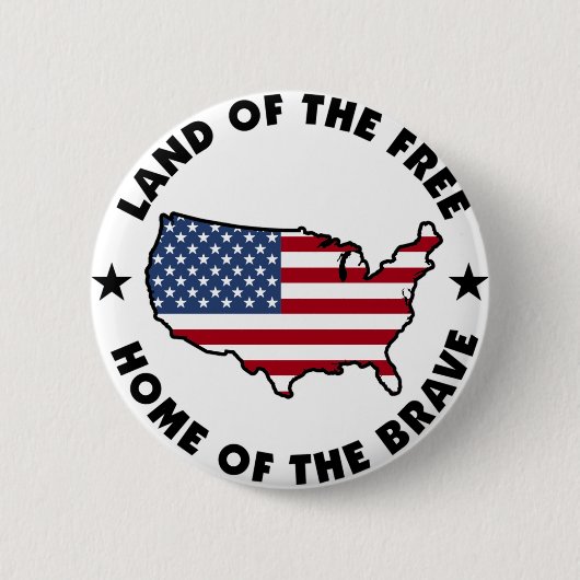 Badge Rond 5 Cm Terre du bouton libre (Devant)