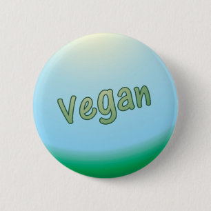 Badge Rond 5 Cm Terre végétalienne