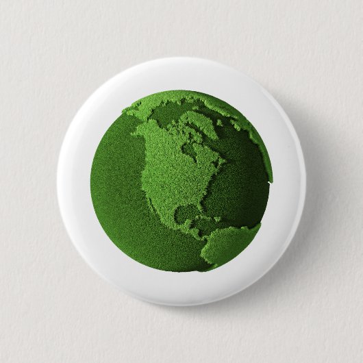 Badge Rond 5 Cm Terre verte (Devant)