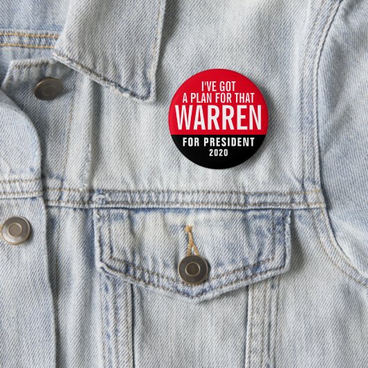 Badge Rond 5 Cm Terriers drôles pour le président 2020 (En situation)