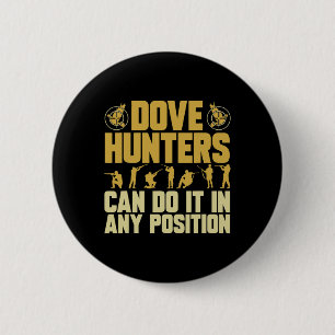 Badge Rond 5 Cm Texas Dove Hunter Dove Hunter