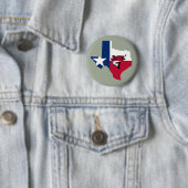 Badge Rond 5 Cm Texas Fishing (En situation)