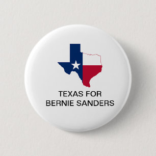 Badge Rond 5 Cm TEXAS pour Bernie Sanders 2020 Button