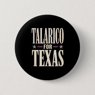 Badge Rond 5 Cm Texas pour James Talarico pour le Sénat démocrateT